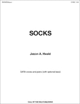 Socks SATB choral sheet music cover